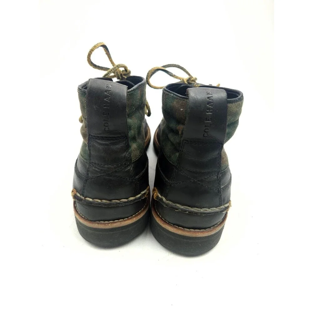 Cole Haan Men's Pinch Rugged Chukka - Camo Canvas/After Dark US Size 10.5 M